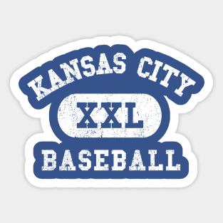 Kansas City Baseball Sticker